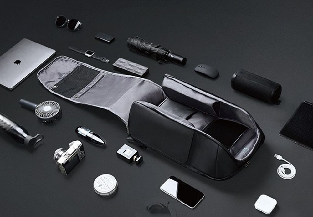 Рюкзак FlipPack, черный с зеленым — изображение 14