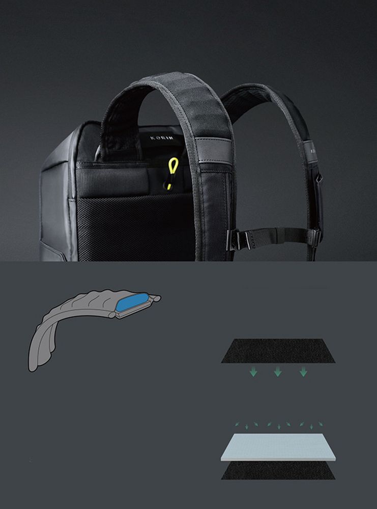 Рюкзак FlipPack, черный — изображение 11