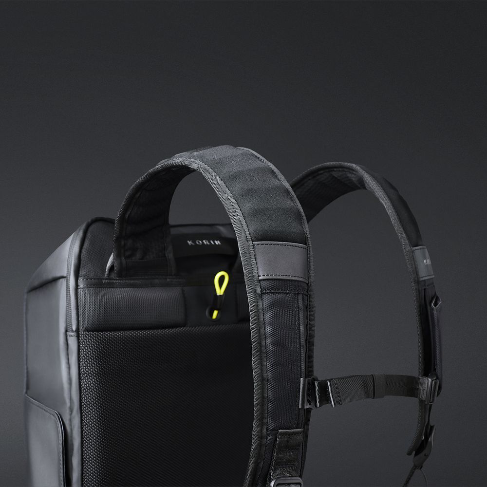 Рюкзак FlipPack, черный с зеленым — изображение 10