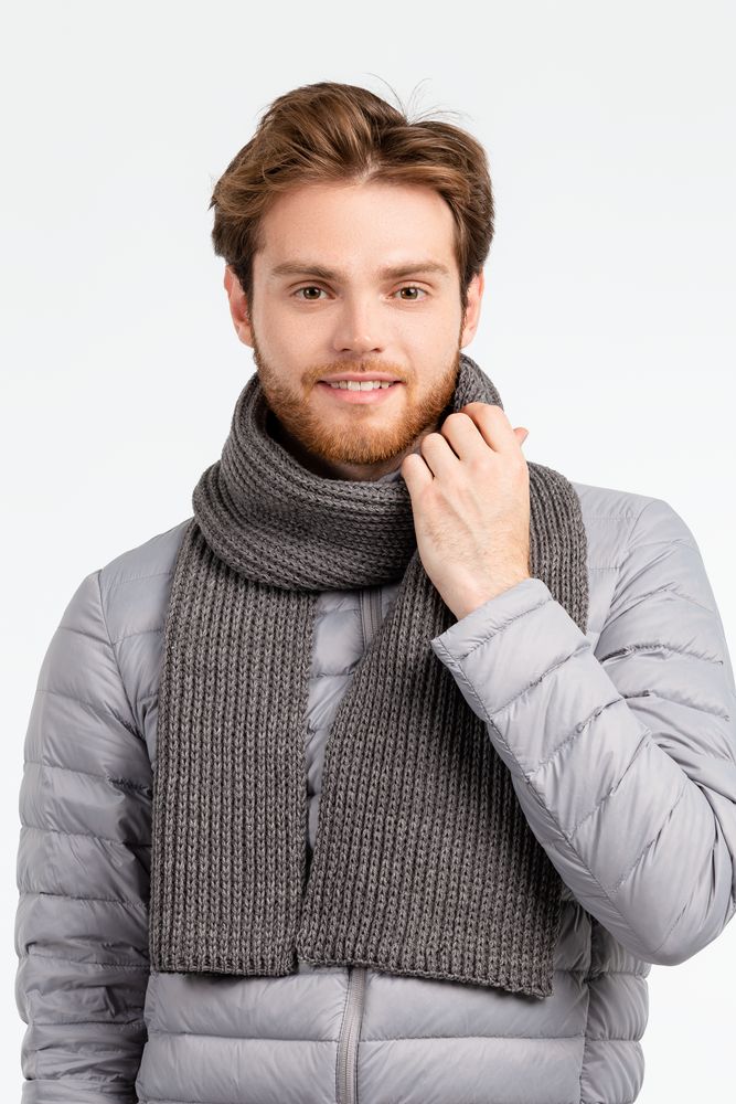 Шарф Nordkapp, серый меланж — изображение 7