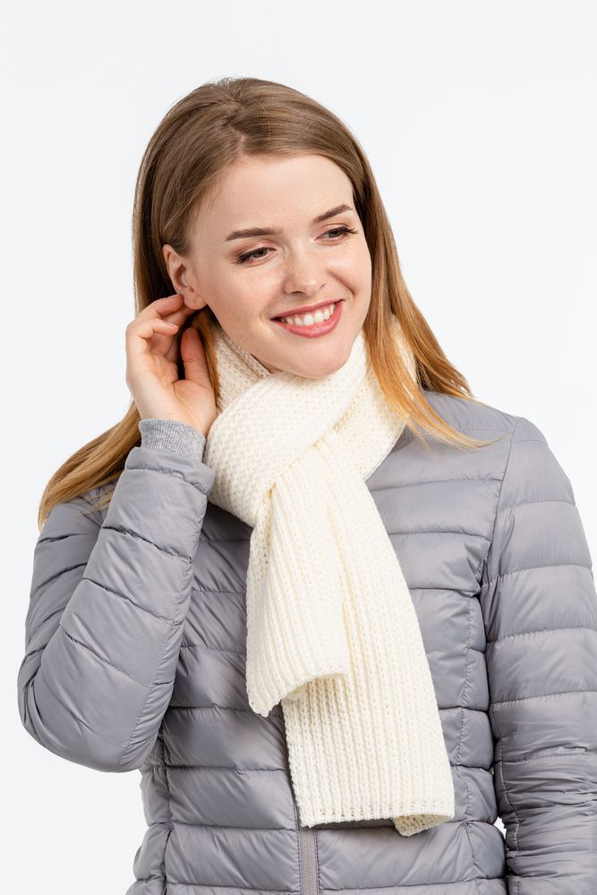 Шарф Nordkapp, молочно-белый — изображение 6