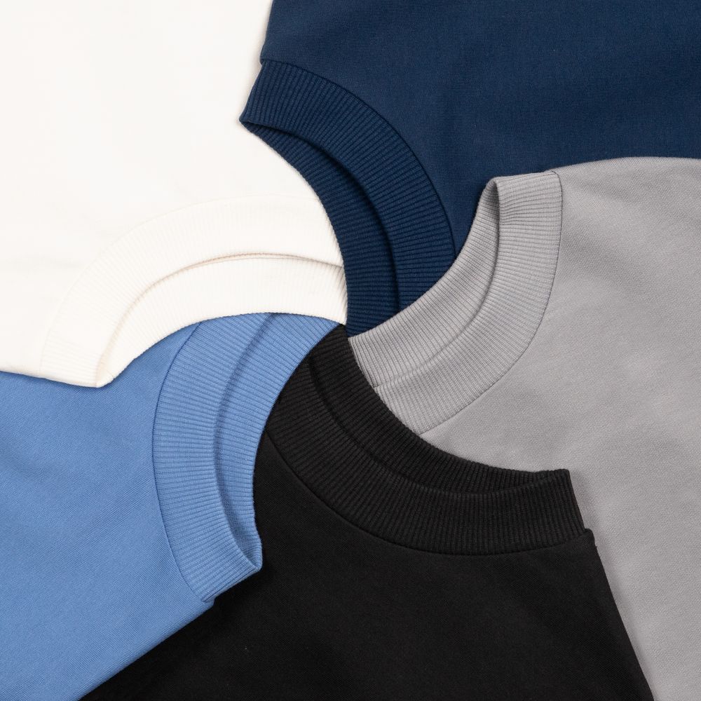 Футболка оверсайз унисекс Kosmos 2.0, кремовая — изображение 5