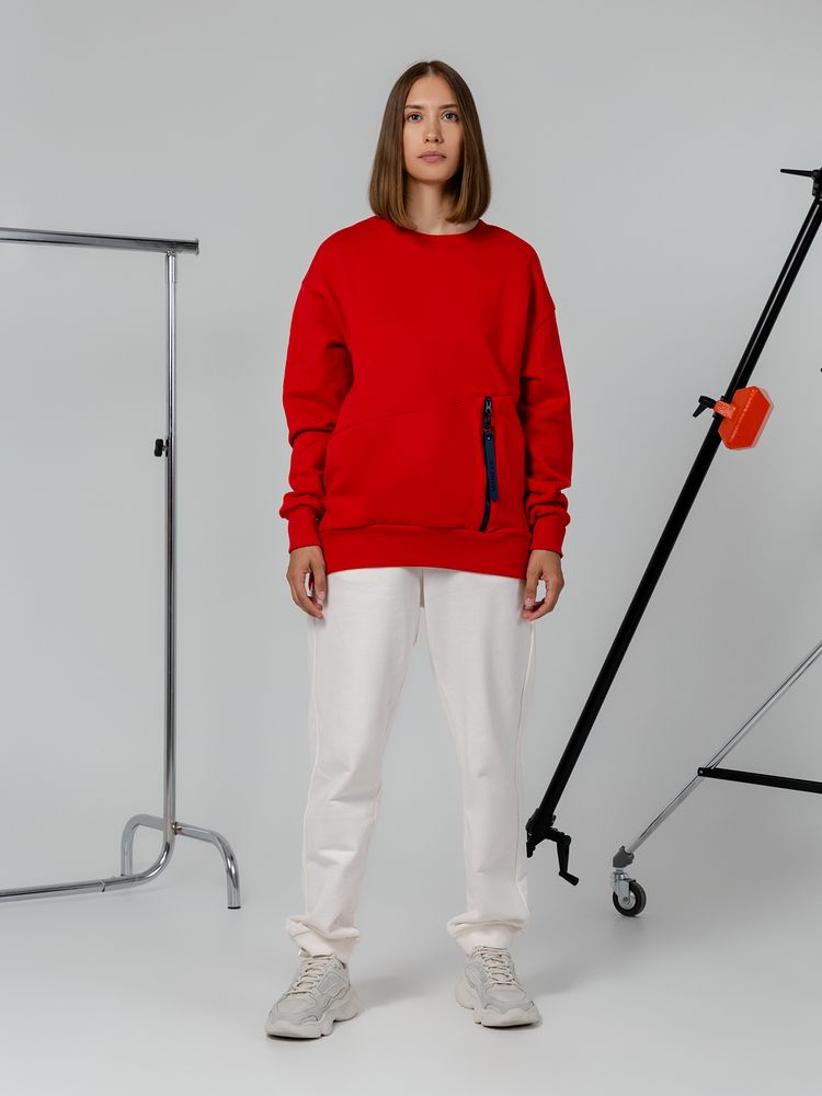 Свитшот унисекс Kosmos 2.0, кремовый — изображение 8