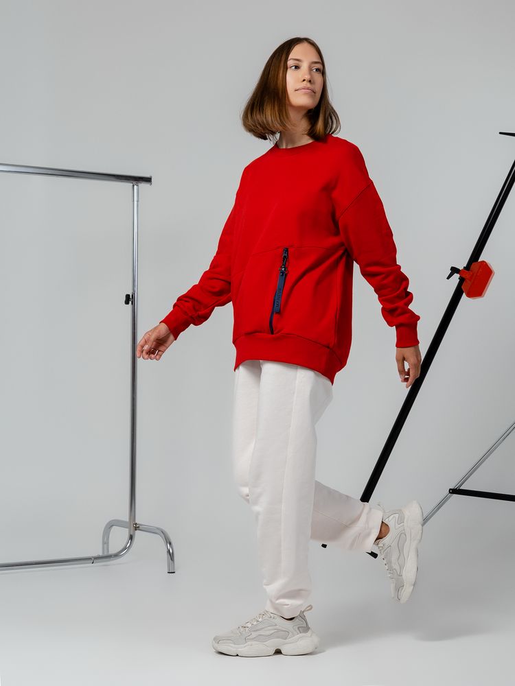 Свитшот унисекс Kosmos 2.0, кремовый — изображение 9