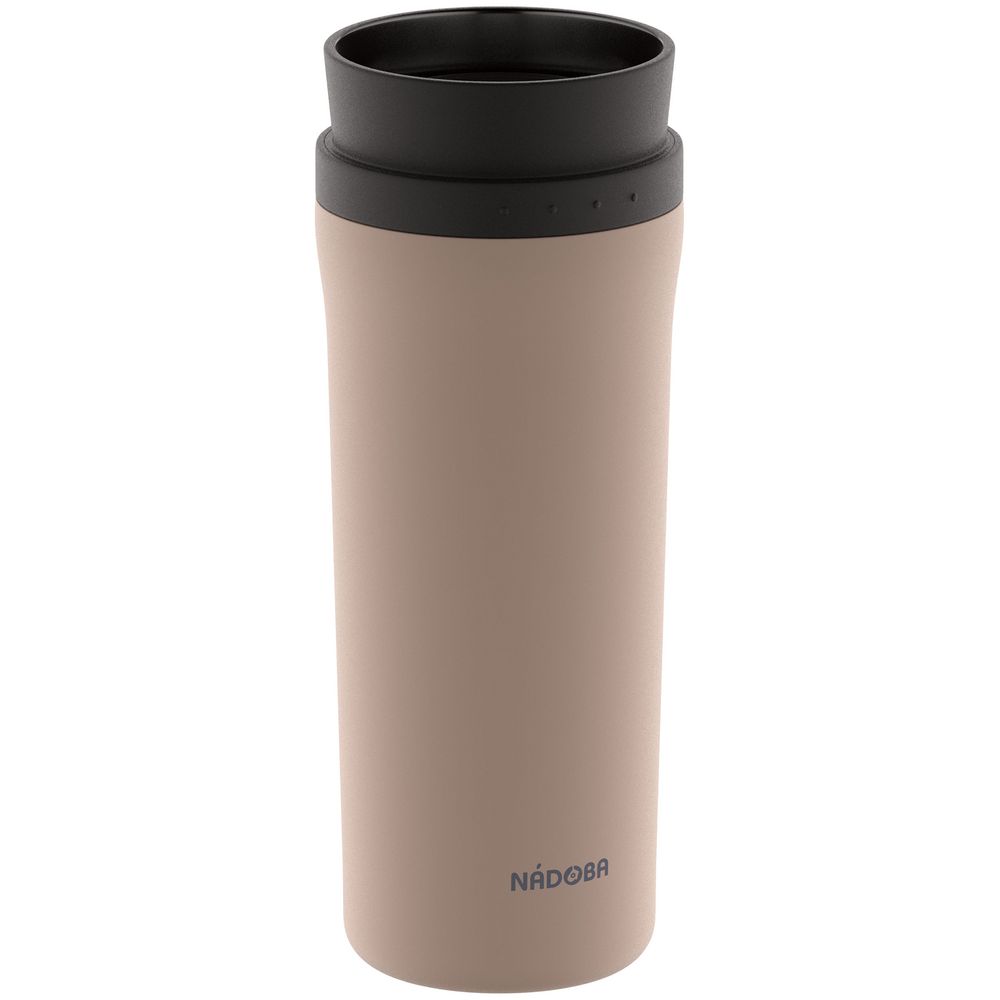 Термокружка Juta, бежевая — изображение 2