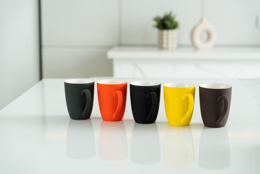 Кружка Good Morning с покрытием софт-тач, коричневая — изображение 4