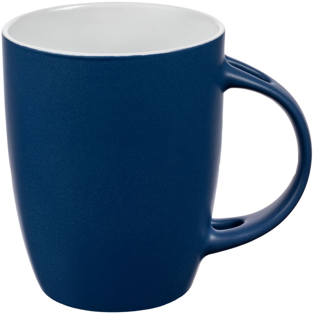 Кружка с ложкой Cheer Up, ver.2, синяя — изображение 3