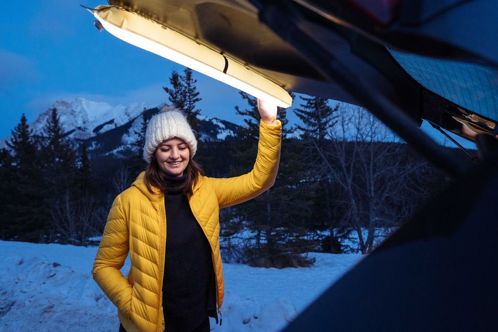 Мягкий кемпинговый фонарь Everglow Light Tube, большой — изображение 8