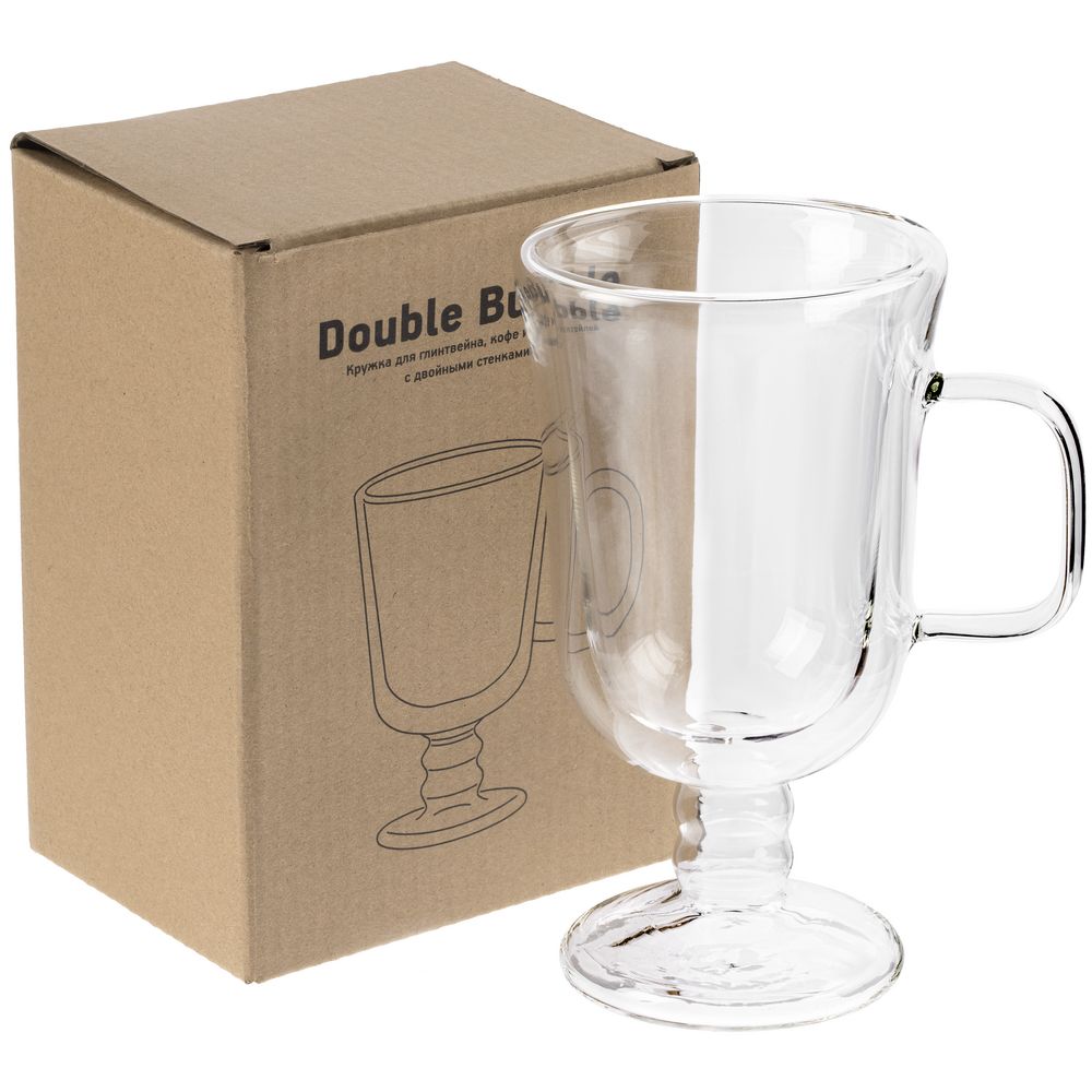 Кружка с двойными стенками для глинтвейна и коктейлей Double Bubble — изображение 5