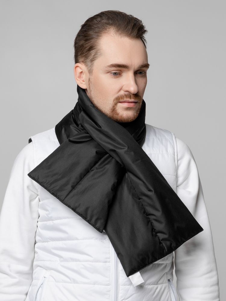 Шарф Shelter, черный — изображение 4