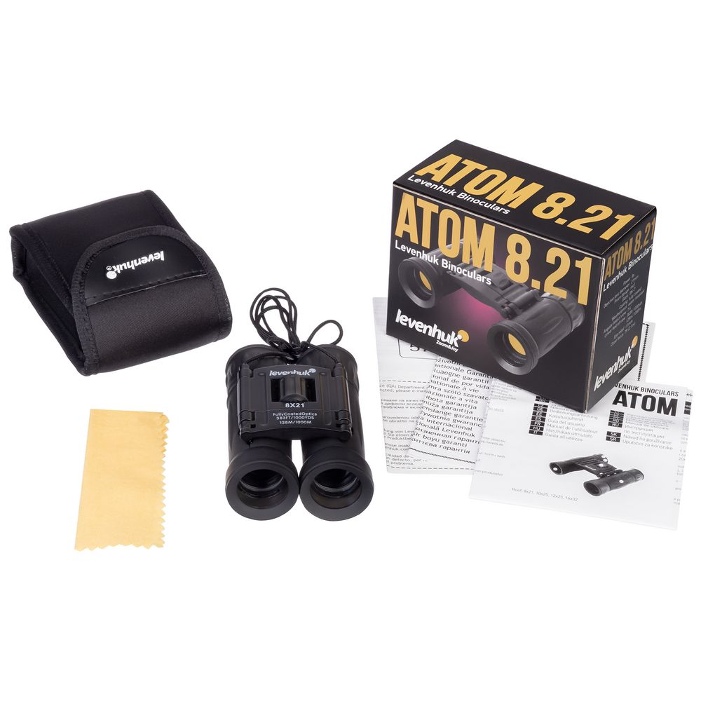 Бинокль Atom 8x, линзы 21 мм — изображение 10
