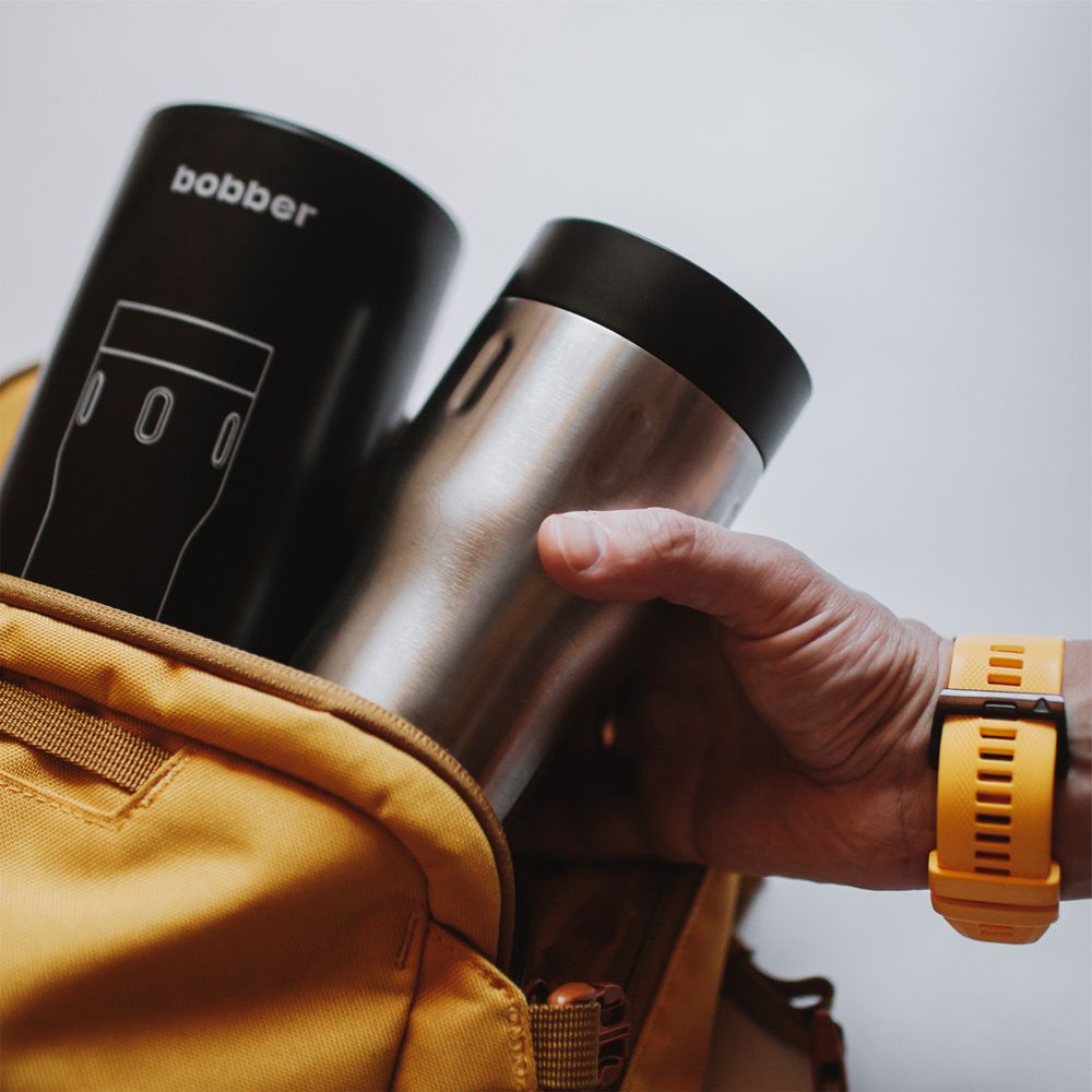 Термостакан Tumbler 350, вакуумный, стальной матовый — изображение 7