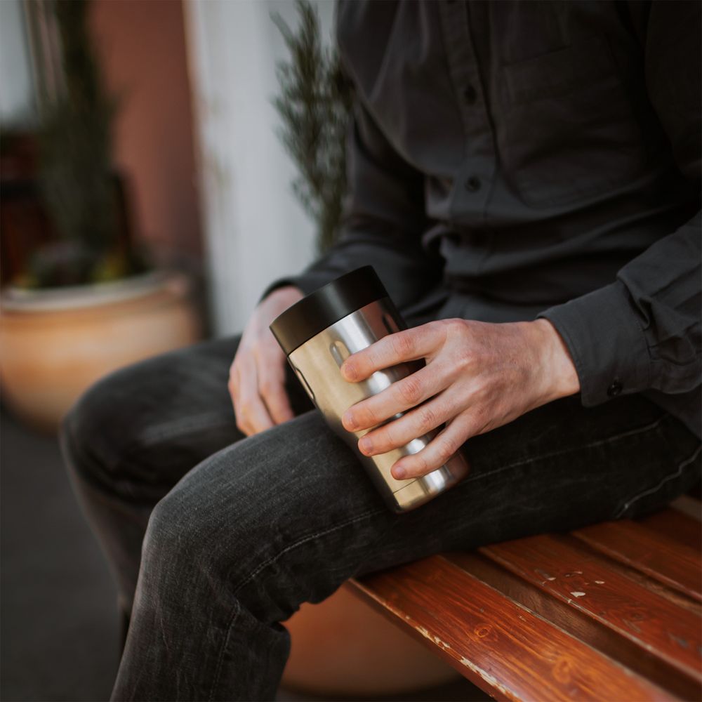 Термостакан Tumbler 350, вакуумный, стальной матовый — изображение 9