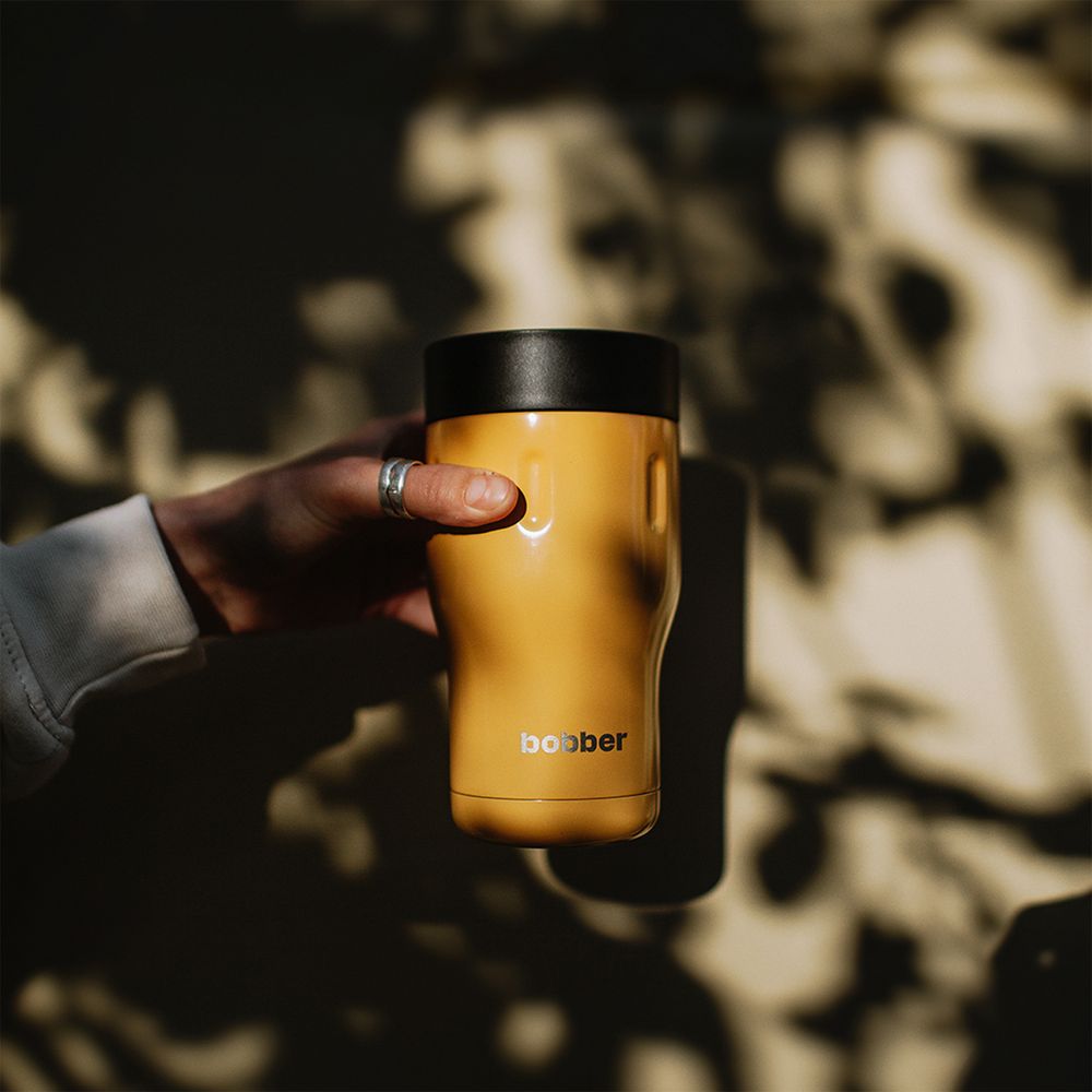 Термостакан Tumbler 350, вакуумный, оранжевый — изображение 7