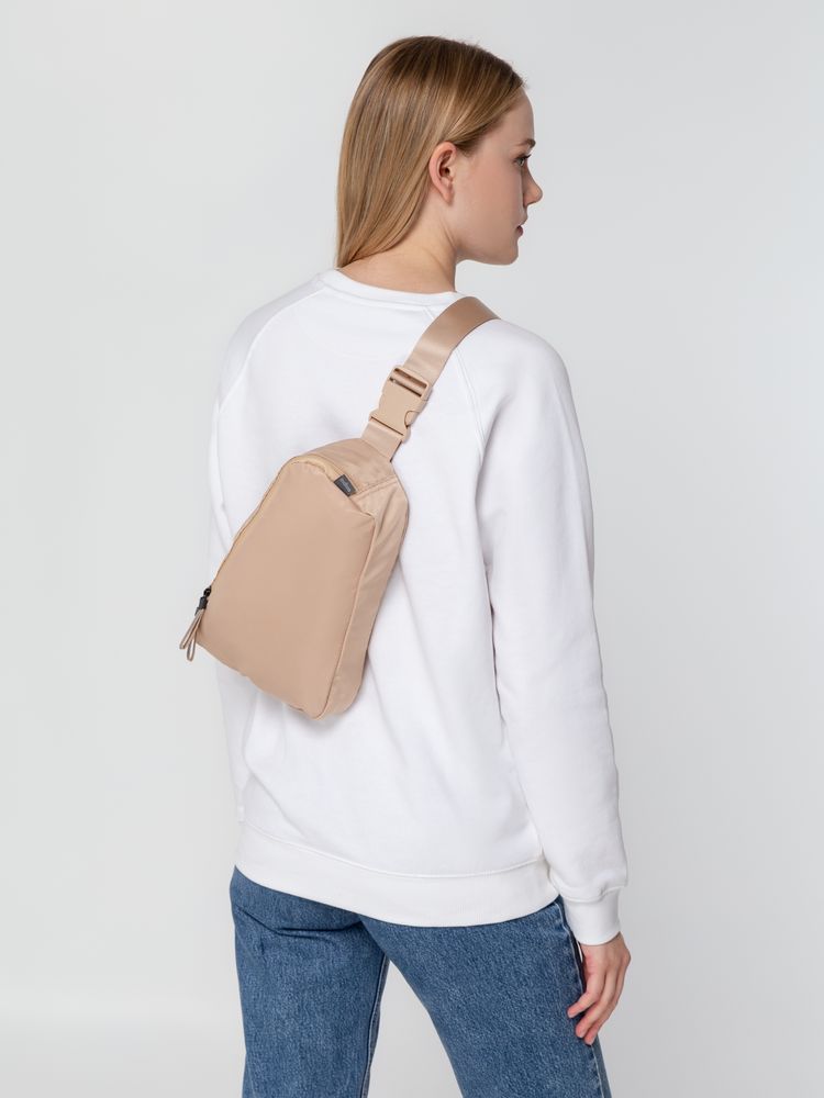 Поясная сумка coolStuff, бежевая — изображение 9