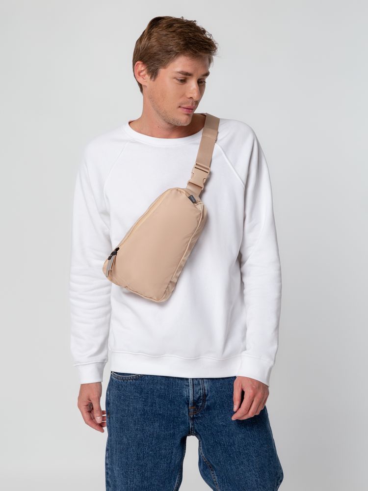 Поясная сумка coolStuff, бежевая — изображение 10