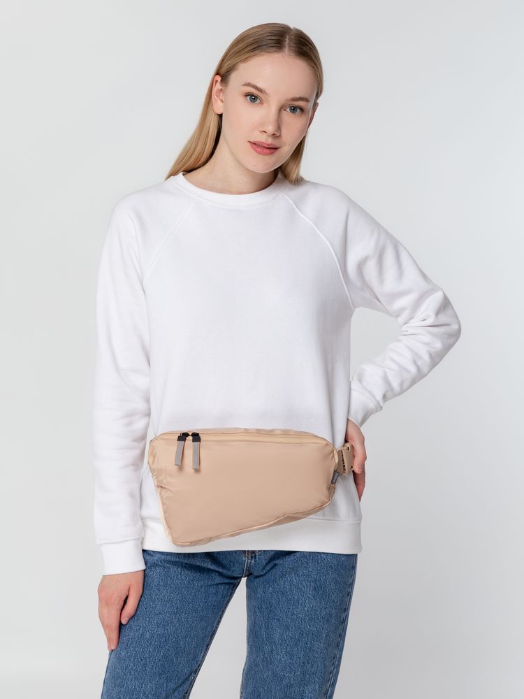 Поясная сумка coolStuff, бежевая — изображение 8