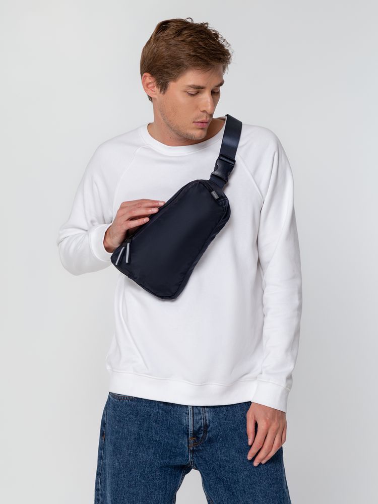 Поясная сумка coolStuff, темно-синяя — изображение 7