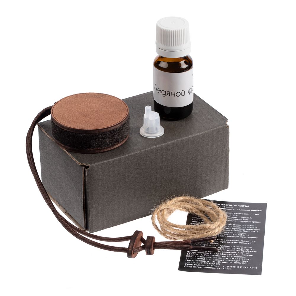 Ароматизатор в машину Sentir, коричневый, ледяной фрукт — изображение 2