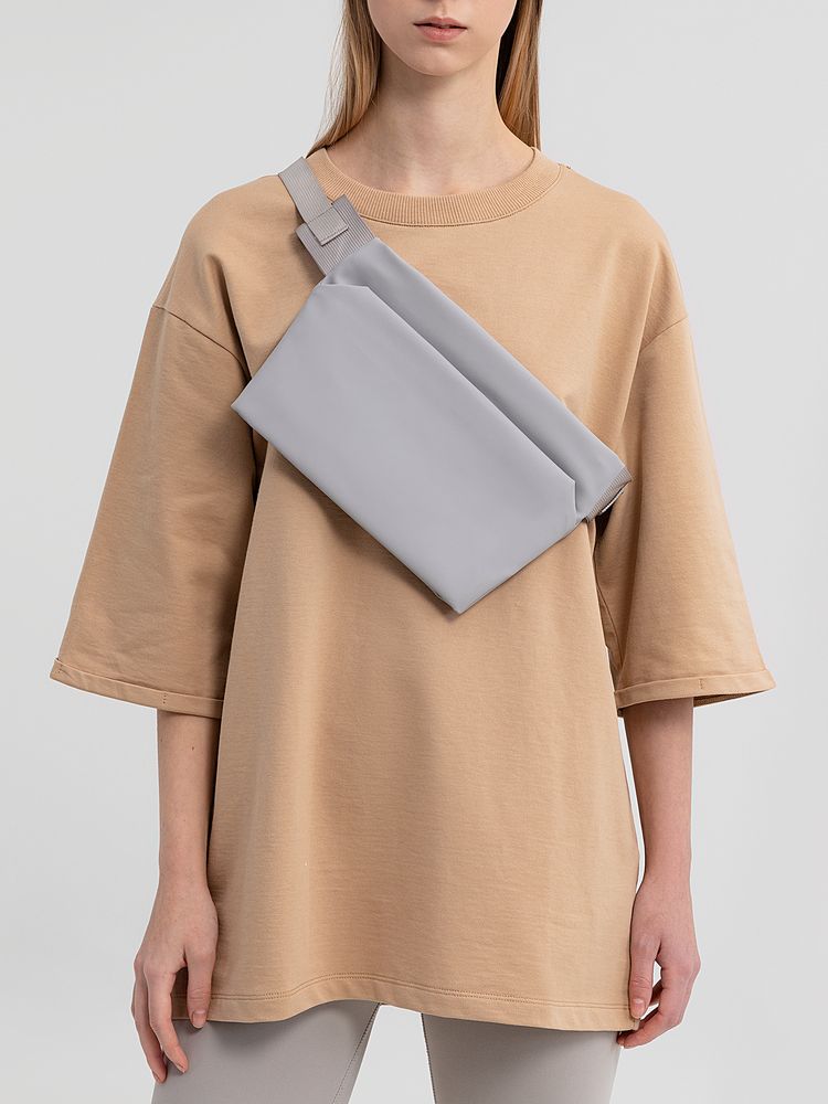 Поясная сумка Traffic, серая — изображение 2