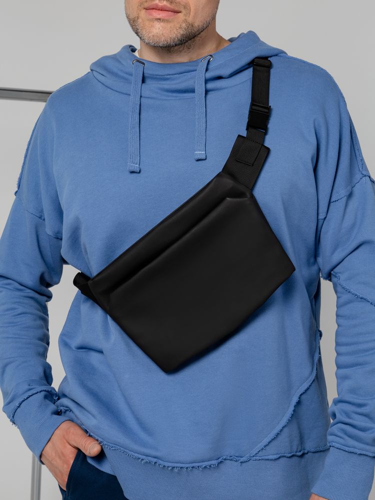 Поясная сумка Traffic, черная — изображение 2