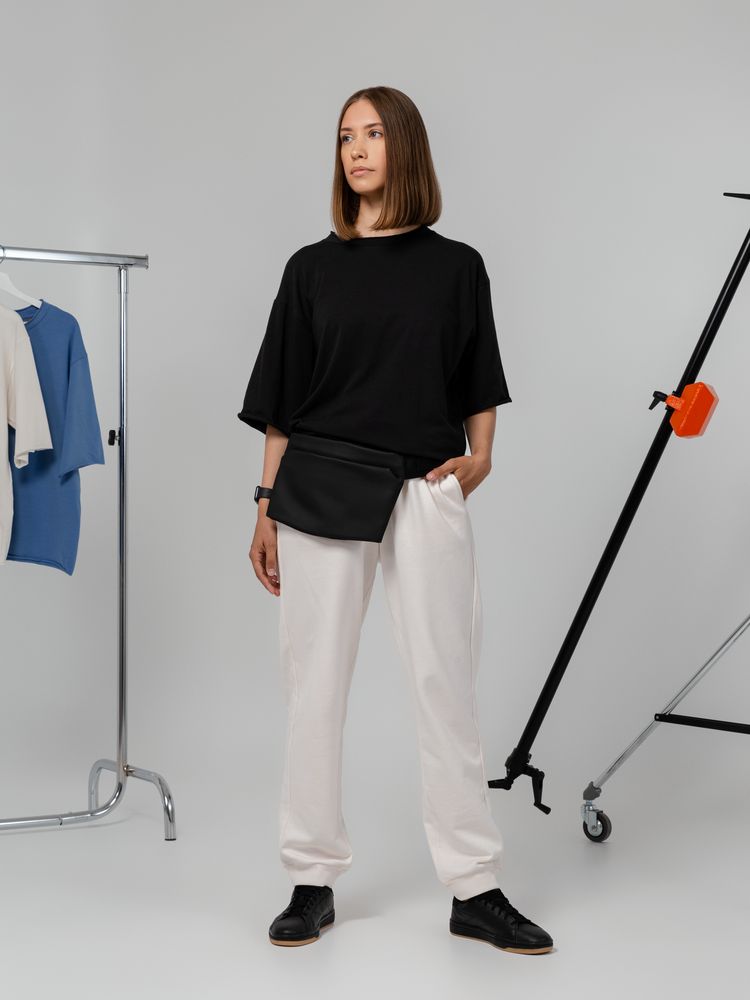 Поясная сумка Traffic, черная — изображение 6