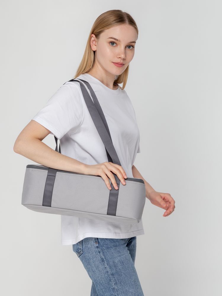 Термосумка Bodega, серая — изображение 9