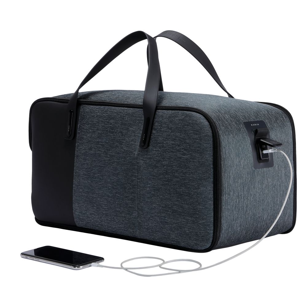 Дорожная сумка FlexPack Go, темно-серая — изображение 3