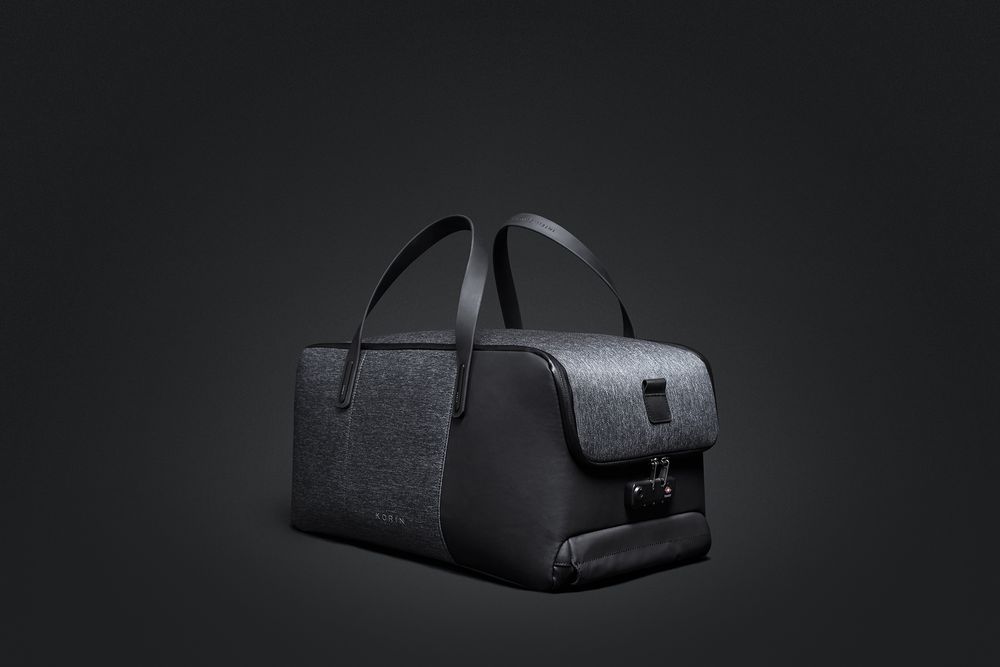 Дорожная сумка FlexPack Go, темно-серая — изображение 5