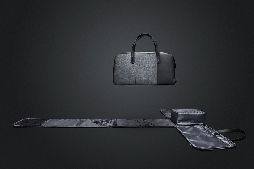 Дорожная сумка FlexPack Go, темно-серая — изображение 8