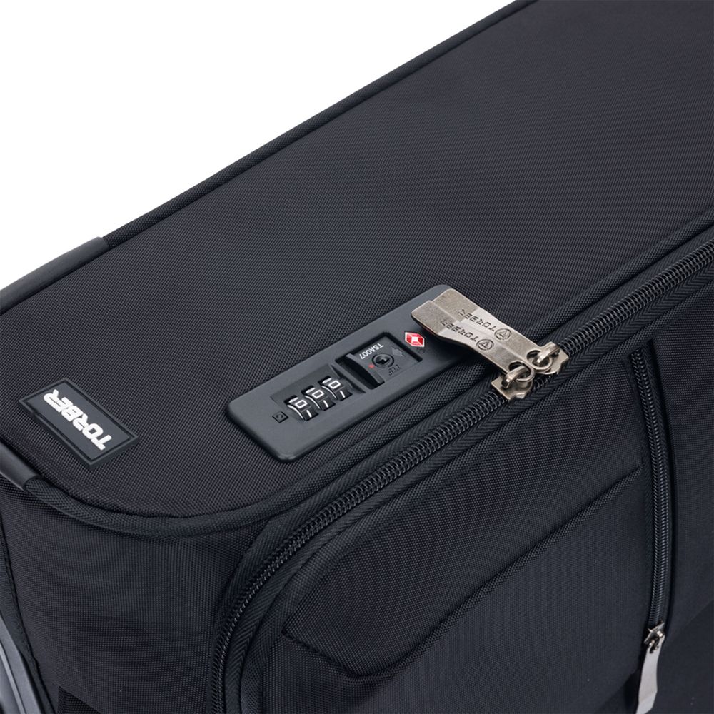 Чемодан Brosno L, черный — изображение 5