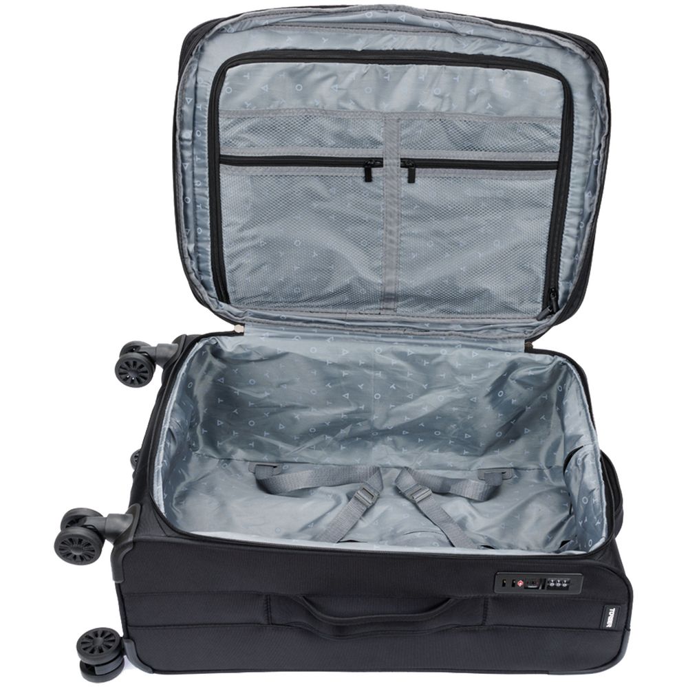 Чемодан Brosno M, черный — изображение 6