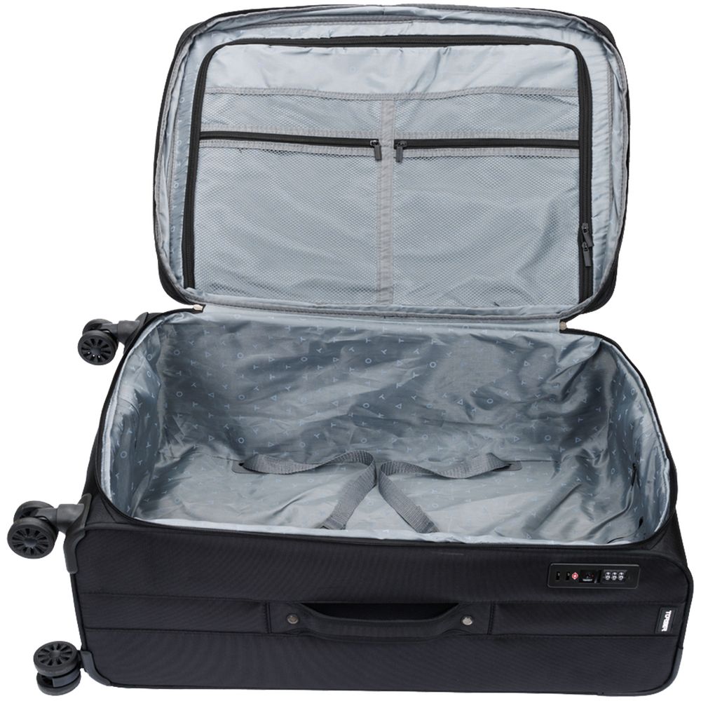 Чемодан Brosno L, черный — изображение 4