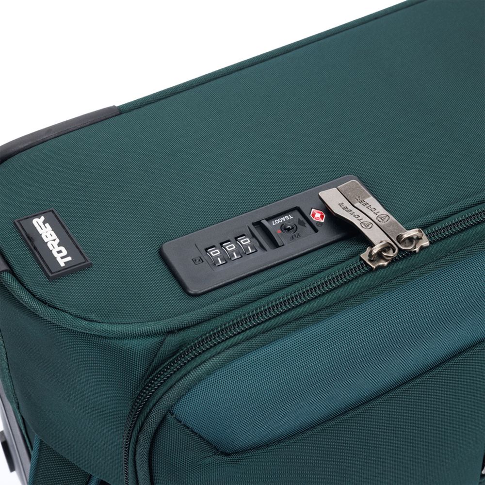 Чемодан Seyd M, темно-зеленый — изображение 8