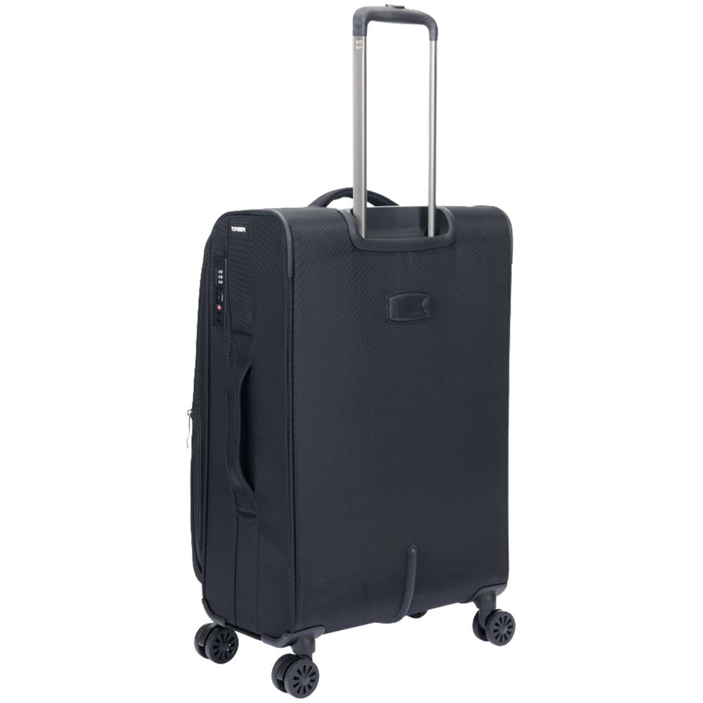 Чемодан Seyd M, черный — изображение 4