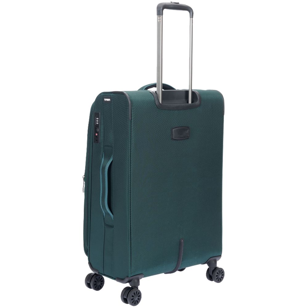 Чемодан Seyd M, темно-зеленый — изображение 4