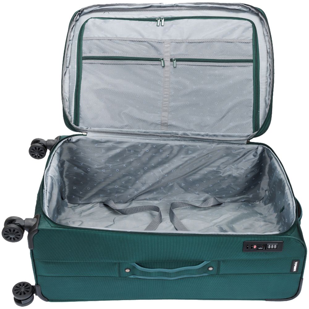 Чемодан Seyd L, темно-зеленый — изображение 5