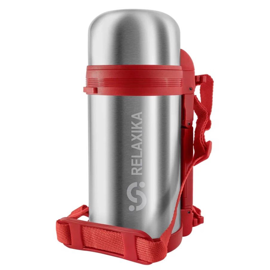 Термос для еды и напитков Relaxika 1200, стальной — изображение 3
