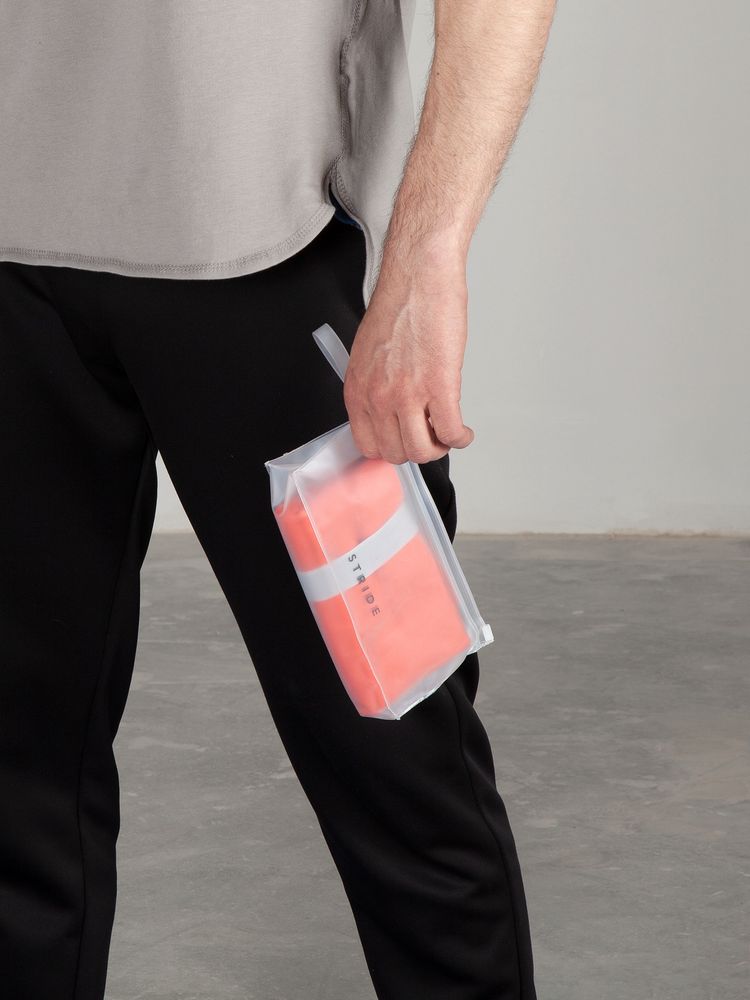 Спортивное полотенце Vigo Small, черное — изображение 7