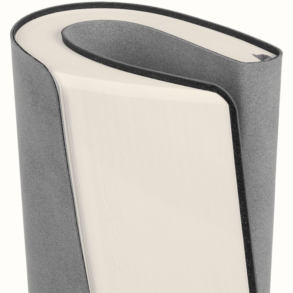 Ежедневник Nubuk, недатированный, светло-серый — изображение 5