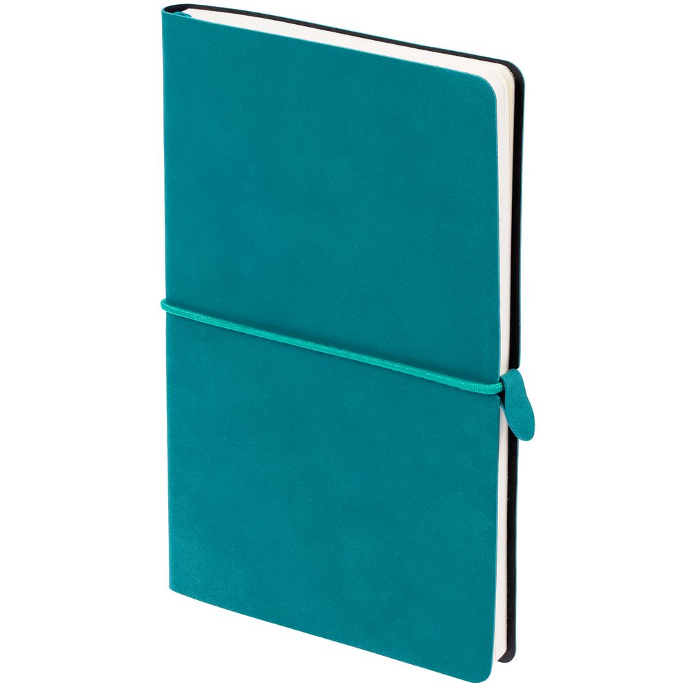 Ежедневник Nubuk, недатированный, бирюзовый — изображение 2