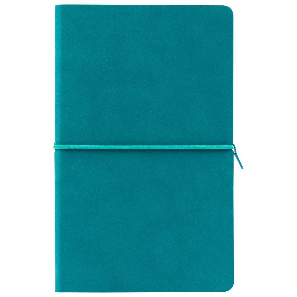 Ежедневник Nubuk, недатированный, бирюзовый — изображение 3