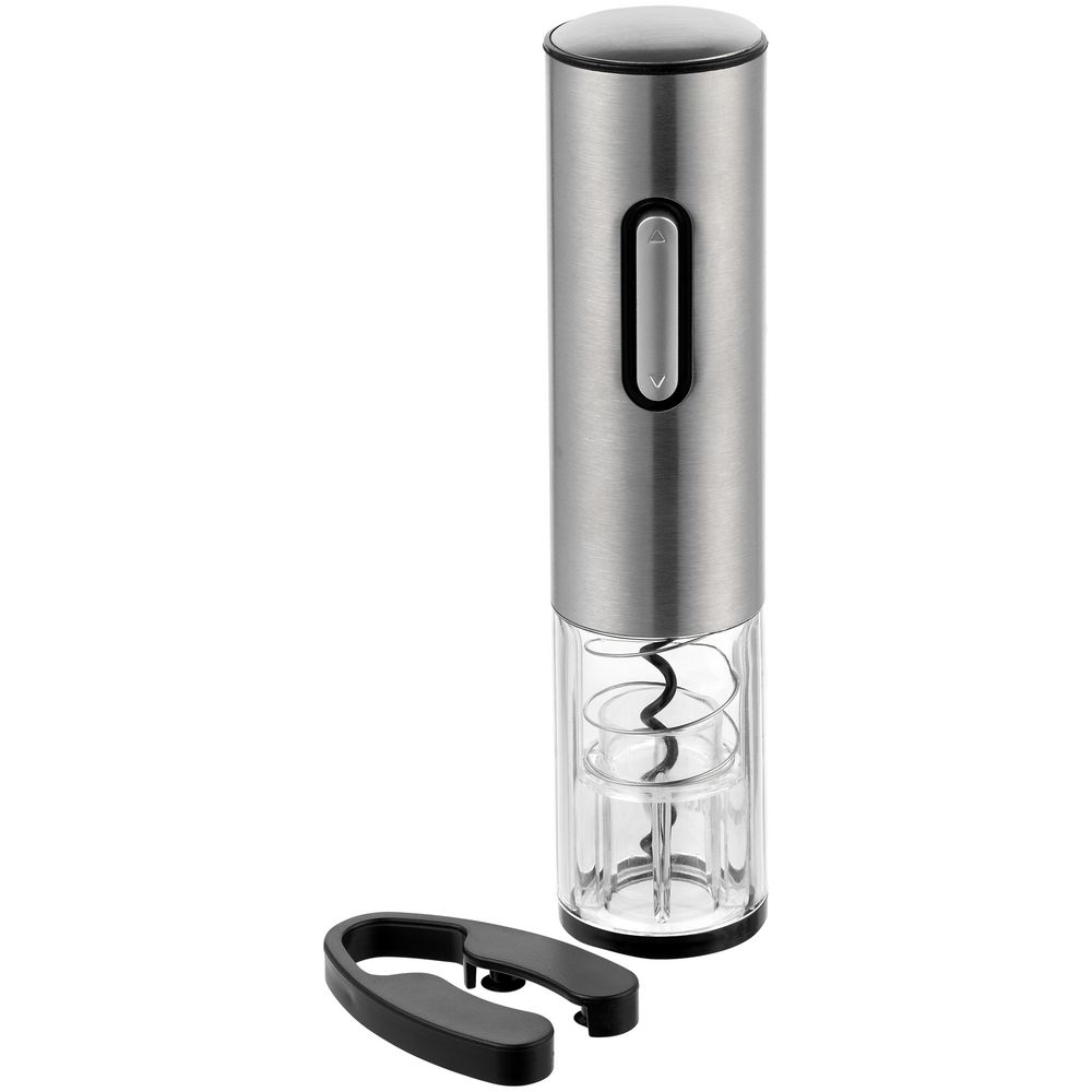 Электрический штопор с ножом для фольги Wine Diesel, серебристый — изображение 2