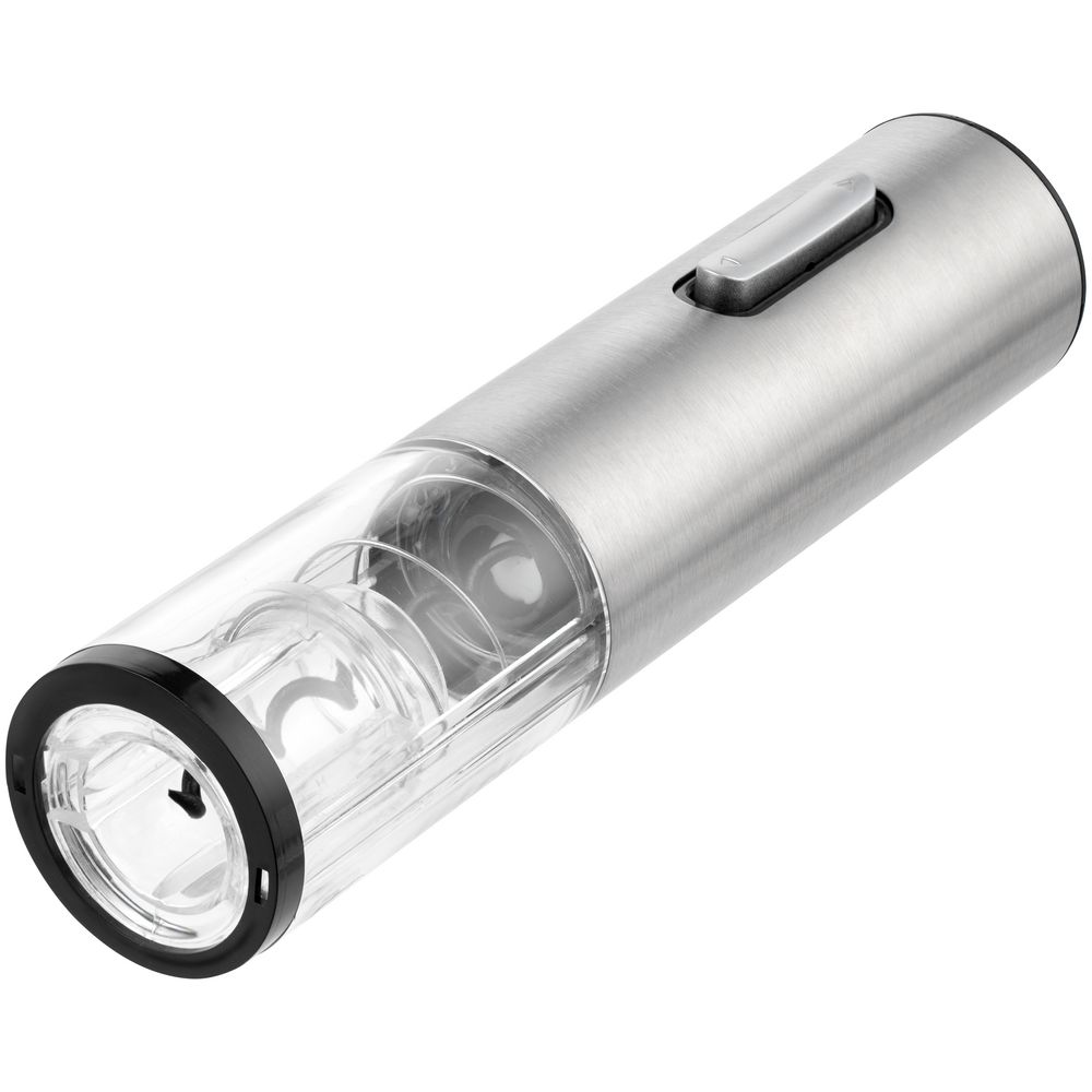 Электрический штопор с ножом для фольги Wine Diesel, серебристый — изображение 5