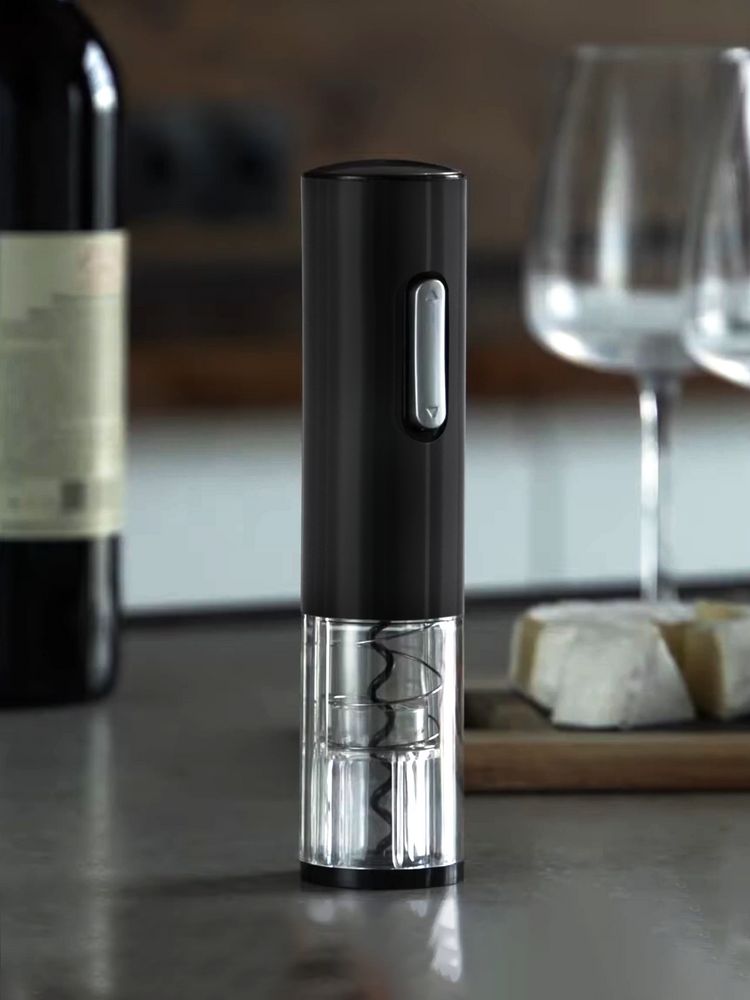 Электрический штопор с ножом для фольги Wine Diesel, черный — изображение 7