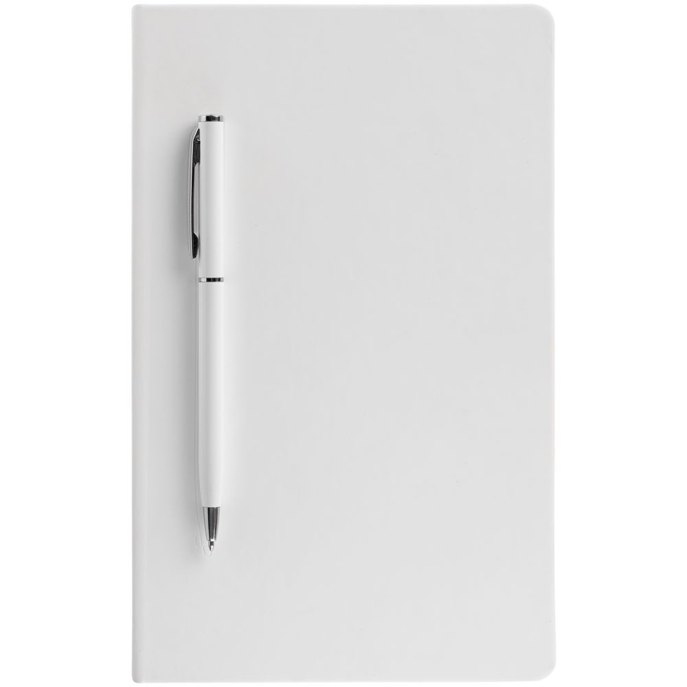 Ежедневник Magnet Shall, недатированный, белый — изображение 4