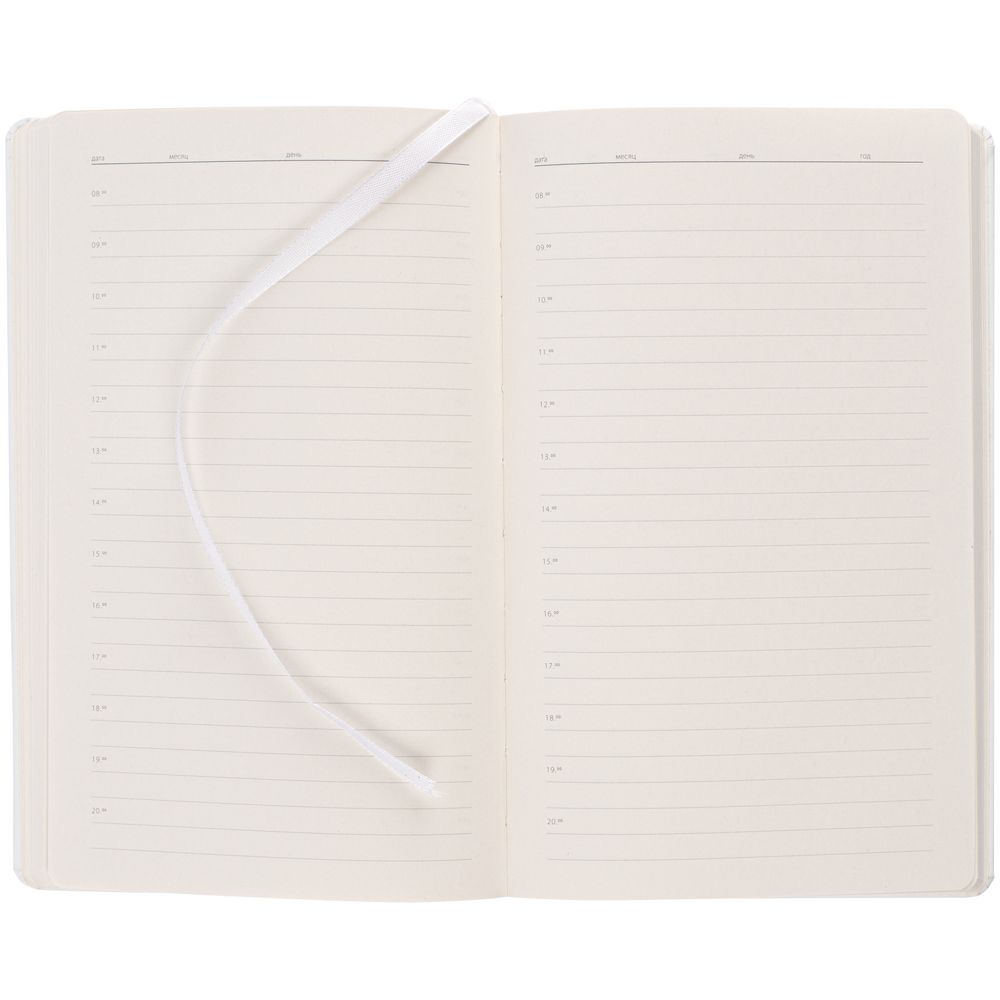Ежедневник Magnet Shall, недатированный, белый — изображение 9