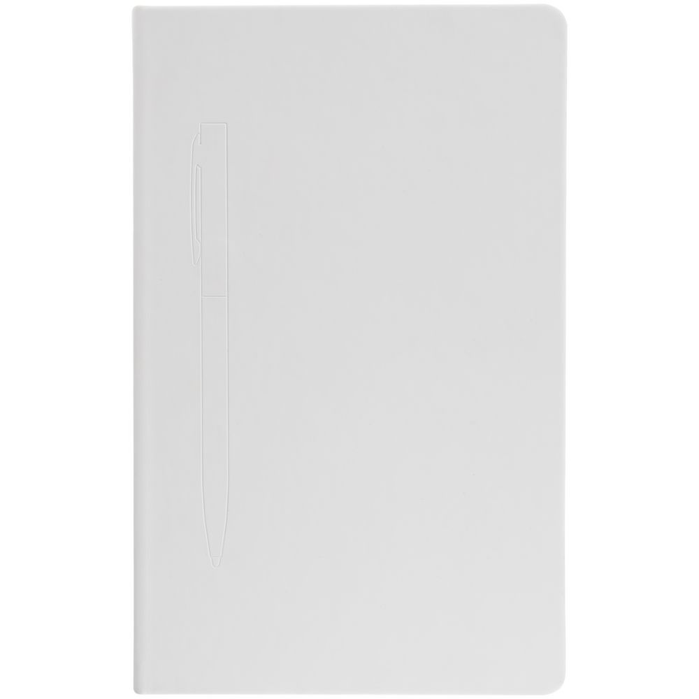 Ежедневник Magnet Shall, недатированный, белый — изображение 6