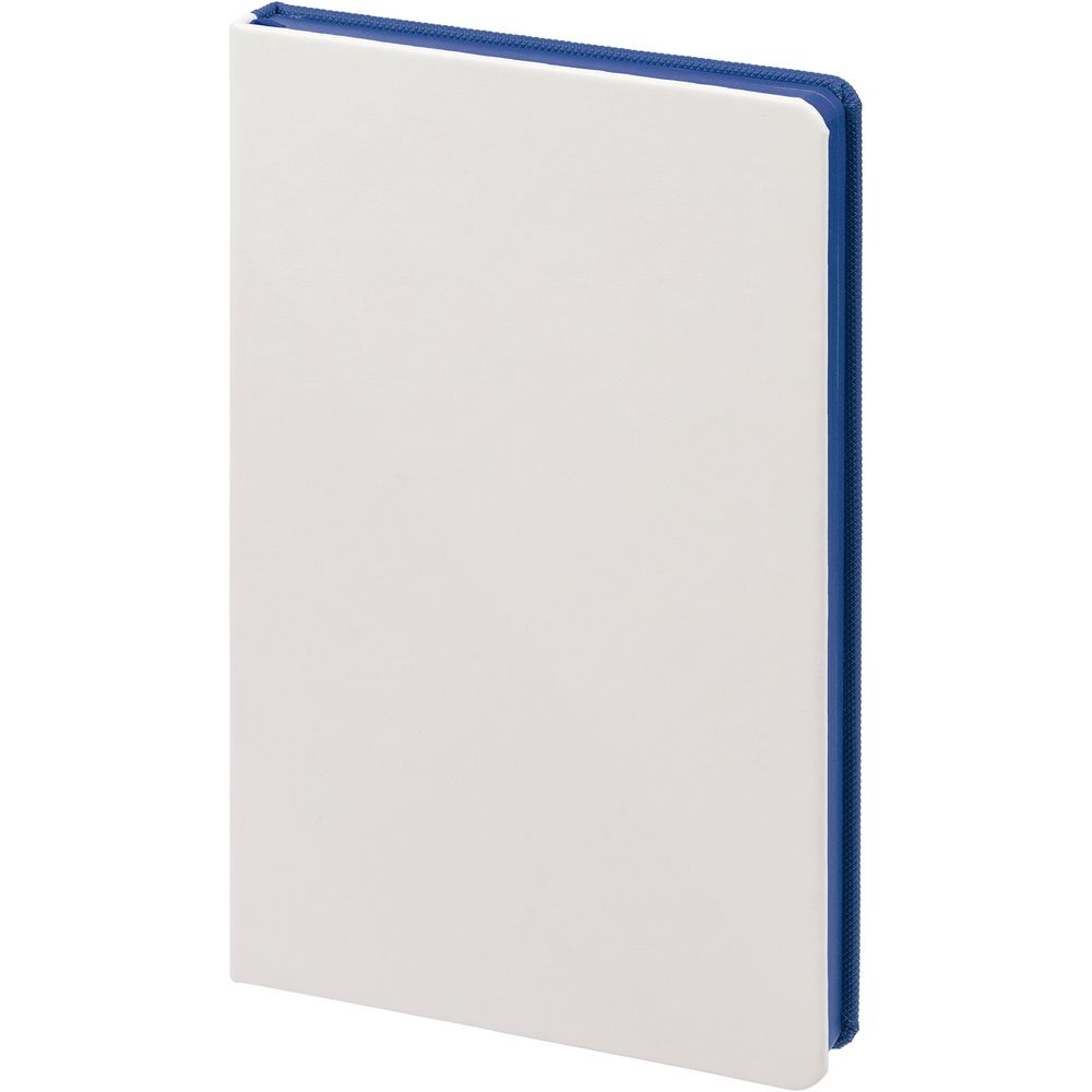 Ежедневник Duplex, недатированный, белый с синим — изображение 3
