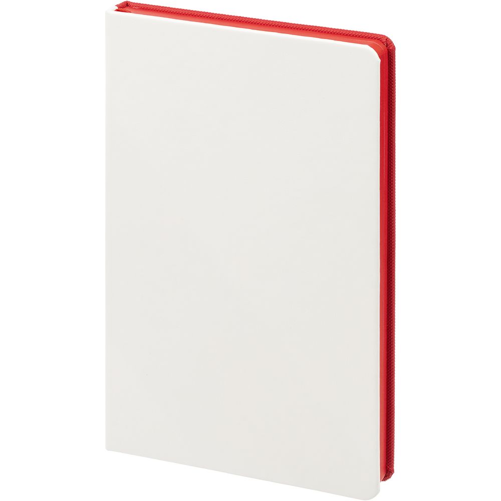 Ежедневник Duplex, недатированный, белый с красным — изображение 3